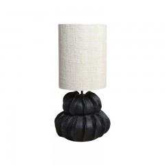 BOLE TABLE LAMP TERRACOTTA BLACK 